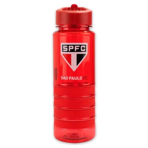 Garrafa Garrafinha Agua Squeeze 700ml Com Canudo Academia Treino Caminhada Viagem São Paulo Oficial