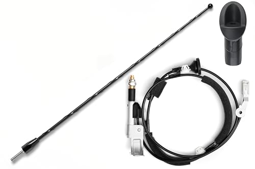 VOTEX - Replacement Antenna Base fits Toyota Tundra (2007-2013) - Kit Includes Base 86309-0C040 - Bezel 86392-0C040 - Antenna 86309-0C020