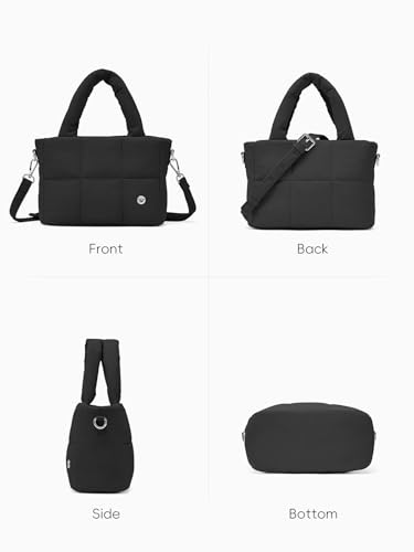 Bolso pequeño tipo puffer para mujer miniatura 5