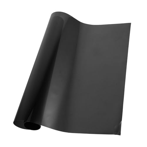 Lurrose 2m x 30cm Silver Black One-Way Window Privacy Film Heat Insulation Blocking Static Cling Sun Protection Film for Home and Office