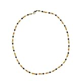 elegante Bernsteinkette InCollections Damen-Bernsteinkette 45 cm 4 mm Kugeln bunt 5440440013850