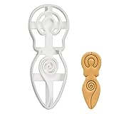 Spiral Goddess cookie cutter, 1 piece - Bakerlogy