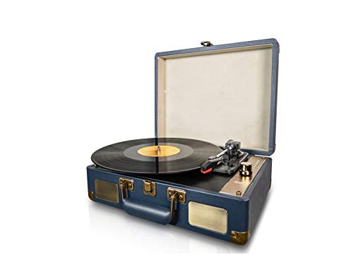 UQTE Lecteurs DVD Turntable Rétro Haut-Parleur Bluetooth Haut-parleurs stéréo Soutien 1pc Portable Bleu Lire Les disques… - Les Beatles, Paul McCartney, John Lennon, RIngo Starr, George Harrison UQTE Lecteurs DVD Turntable Rétro Haut-Parleur Bluetooth Haut-parleurs stéréo Soutien 1pc Portable Bleu Lire Les disques…