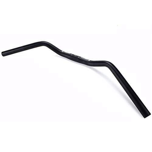 Senqi Road Bicycle Mtb Handlebar Comfortable Vintage Highway Fixed Gear Handlebar M Aluminum Alloy Riser Bar (25.4Mm X 600Mm) #TOP1