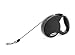 Flexi Freedom Retractable Cord Dog Leash, Extra Small, 10-Feet Long, Supports up to 18-Pound, Black