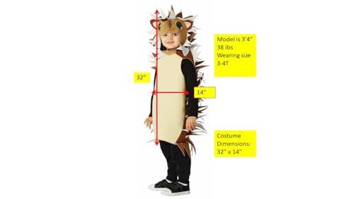 Disfraz de Erizo para Niños y Niñas Talla 3-4 miniatura 5