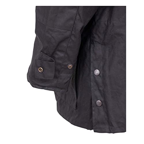 Image of Outback Trading Company Unisex 5008 Bush Ranger Waterproof Breathable Long Sleeve Oilskin Cotton Western Duster Jacket