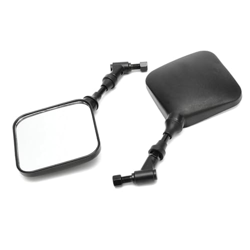 Rétroviseurs 10mm pour moto Suzuki DR 200, 350 et DRZ 400 - Kit de miroirs gauche et droit