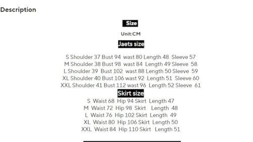 Women's Set Professional Tweed Skirt Business 2-Piece Suits4