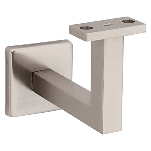 National Hardware N830-525 Reed Handrail Bracket, 3-5/16", Satin Nickel