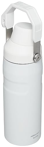 Image of Stanley IceFlow Fast Flow Water Bottle | Angled Spout Lid | Lightweight & Leakproof for Travel & Sports | Insulated Stainless Steel | BPA-Free