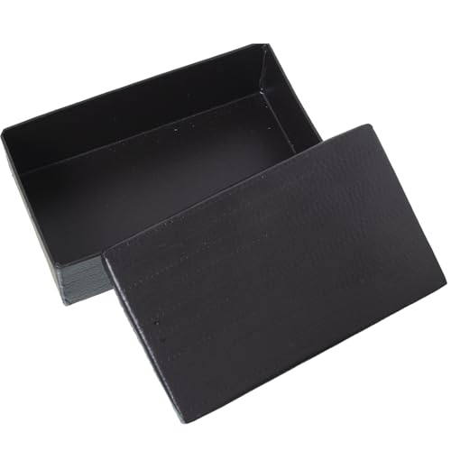 Boîtes de rangement en aluminium noir pour organiser votre salon