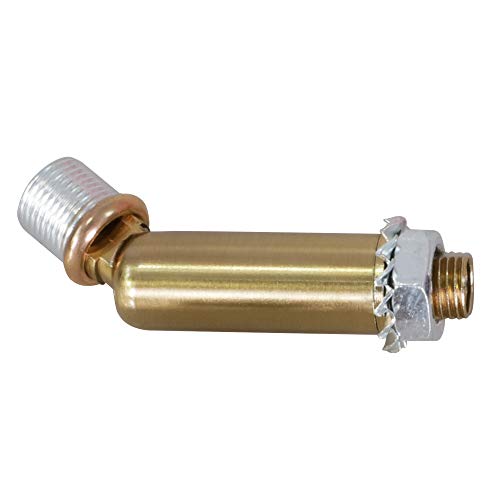 Image of MELUCEE Brass Sloped Ceiling Adapter for Chandeliers Pendant Lights 1 Pcs, Suitable for Vaulted or Angled Ceilings