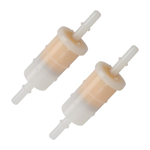 2 Pcs 879885Q Inline Fuel Filter 5/16" Compatible with Mercury Mariner 4-Stroke Outboards Fit 40 50 60 HP 4 Stroke EFI 75-115 135-300HP Verado Replace Sierra 18-7718 35-879885T 35-879885Q 35-879885K