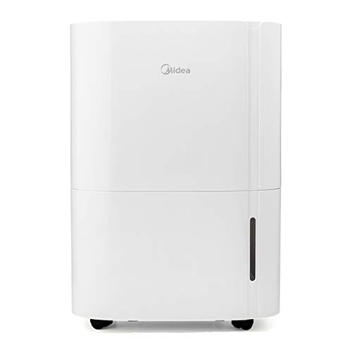 Midea DF Quiet & Smart Dehumidifier for Home & Office 16L | Portable De-Humidifier for Drying Clothes, Mould, Damp & Condensation Control | Auto Humidity Control Technology | MDDF-16DEN7