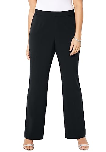 Catherines Women's Plus Size Right Fit Pant (Moderately Curvy)