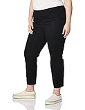 JUST MY SIZE Women's Apparel Women's Plus Size Stretch Jegging, Black, 4X Average