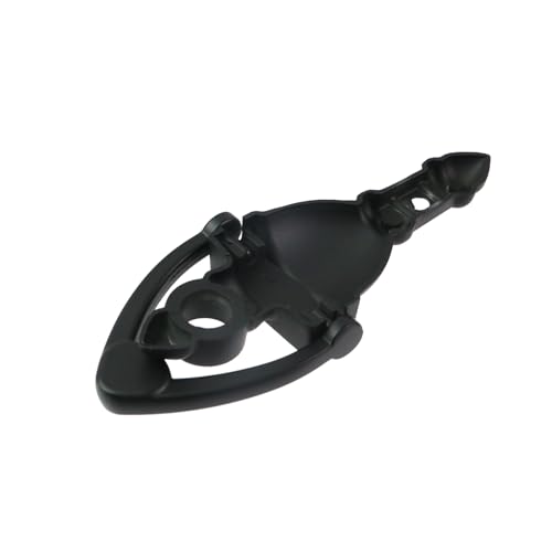 Antrader Door Knocker and Viewer, 160-Degree View Angle,4 Inch Height, Matte Black Finish,1 Pack