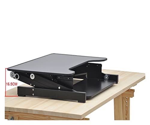 Soporte for Notebook con Bandeja for Teclado y Elevador de Escritorio Ajustable 4