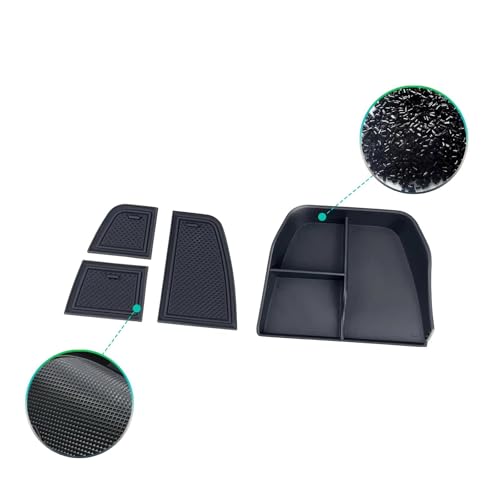 Conteneur de rangement pour console centrale de voiture idéal pour trajets E-tech