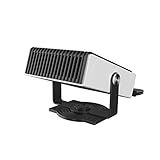Riloer Calentador de coche, 12 V, 150 W, ventilador de aire para parabrisas, descongelador, calefacción eléctrica, portátil, secador de auto, calefacción, buen regalo
