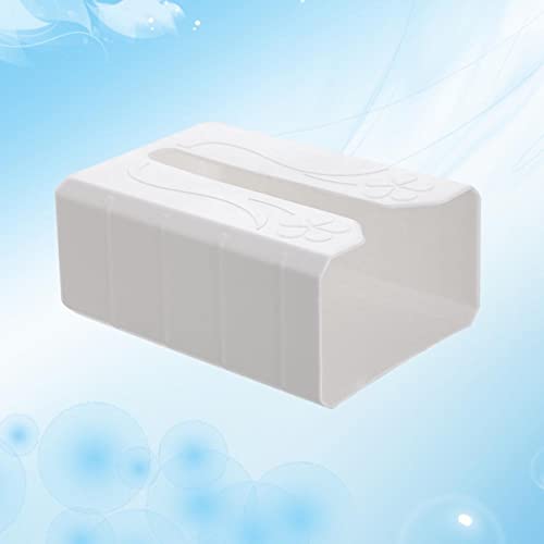 Cabilock Suporte Gaveta de Vaso Sanitário para Perfuração de Tecido Sem Elfo Branco Adesivo de Banhe