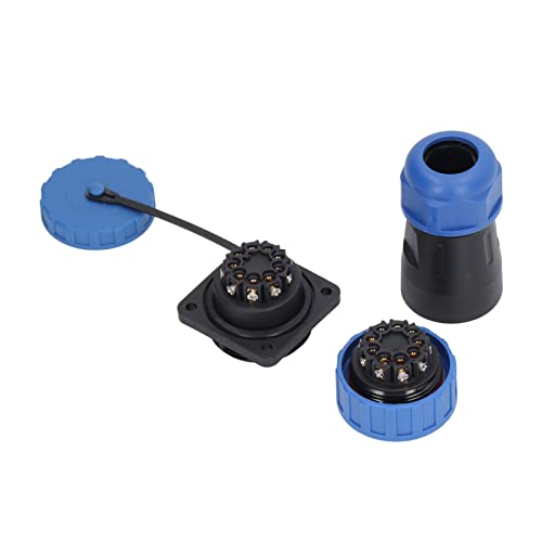 Conector de potencia Semme IP68 380V 45A 9 pines miniatura 3