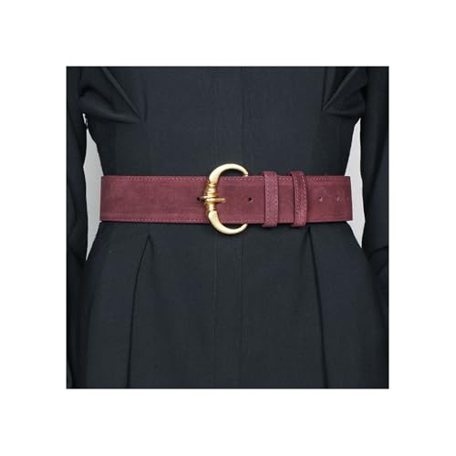 Ceinture en daim et cuir femme boucle dorée : révélez l'élégance de votre silhouette