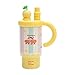 YWJLQH Bicchiere Termico Portatile in Acciaio Inossidabile con Coperchio E Perdite, Ideale per Auto, Ufficio, Palestra, Cuore Giallo immagine