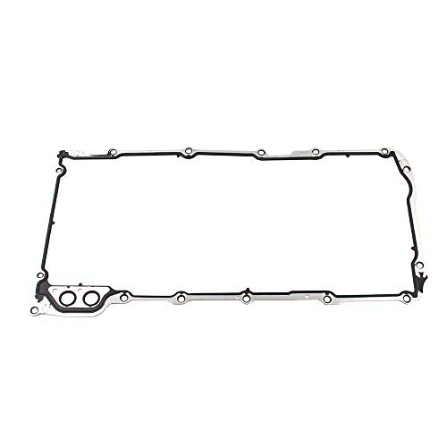 Yorten Junta de óleo do motor do cárter do motor compatível com Chevrolet Pontiac 5.3 5.7 6.0 LSX LS