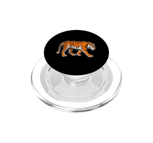 Tigre PopSockets PopGrip para MagSafe con diseño de animales de África