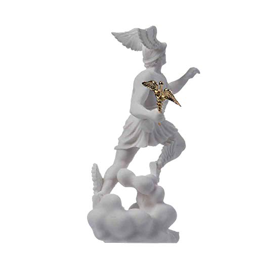 Estatua de Alabastro Griega Dios Hermes Zeus 17 cm miniatura 5