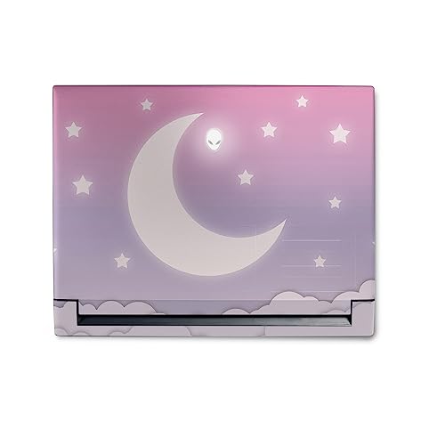 Image of MightySkins Skin Compatible With Alienware M18 R1 (2023) Full Wrap Kit - Baby Moon | Protective, Durable, and Unique Vinyl Decal wrap cover | Easy To Apply, Remove, and Change Styles | Made in the USA