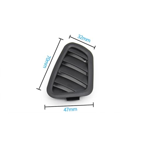 Grille ventilation console gauche pour Benz Classe E W213 marron