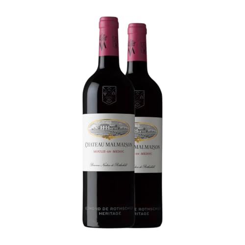 Baron Edmond de Rothschild Château Malmaison Moulis-en-Médoc 75 cl Vino tinto (Caja de 2 Botellas de 75 cl)