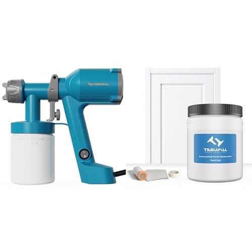 Tilswall Paint Sprayer+Dilution-Free Paint-White