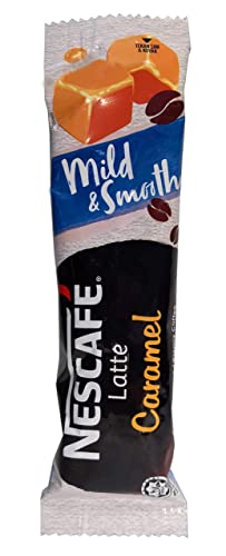 Nescafe 3 In 1 Caramel Coffee Latte - Instant Coffee Packets - Single Serve Flavored Coffee Mix (20 Sticks) #TOP2