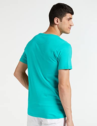 Image of Amazon Brand - Symbol Men's Solid Cotton T Shirt | Plain | V Neck | Half Sleeve-Regular Fit | Combo Pack of 3 (Available in Plus Sizes)