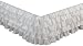 Greenland Home Fashions Multi-Ruffle Bed Skirt, White, Queen