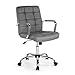 Poly and Bark Manchester Office Chair in Grey