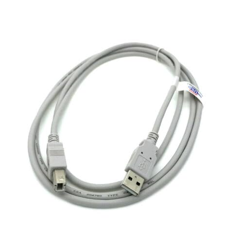 Replacement for fits 6ft USB Cord WHT for ION IT45 VINYL MOTION SUITECASE TURNTABLE