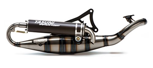 Échappement Yasuni Scooter R Noir pour Minarelli Horizontal