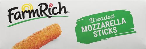 Farm Rich Mozzarella Cheese Sticks - Frozen Appetizers for Parties Breaded Cheese Stick 48 oz Pack - Farm — view 9
