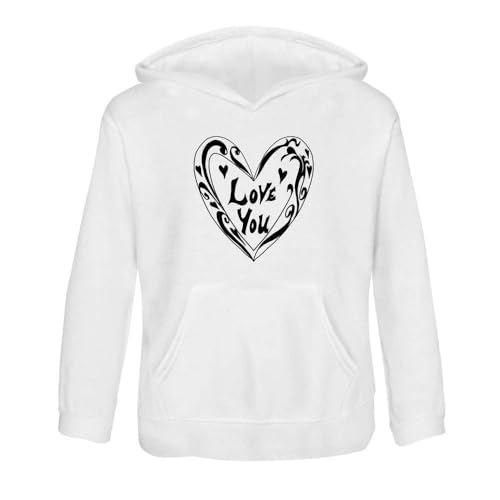 Azeeda 'Love Heart' Children's Hoodie/Hooded Sweater (KO051529)