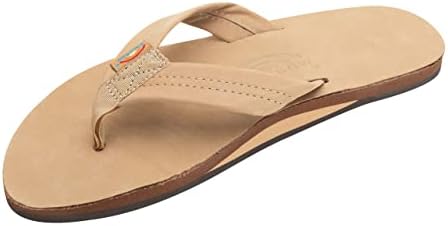 Rainbow Sandals Men's Premier Leather, Sierra Brown, Large / 9.5-10.5