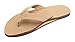 Rainbow Sandals Men's Premier Leather Single Layer Wide Strap with Arch, Sierra Brown, Men's Large / 9.5-10.5 D(M) US
