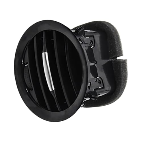 Rejilla de ventilación para Opel Adam y Corsa D MK3 en acabado negro cromado para climatizador