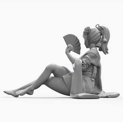 Amazon | 1/35 セクシー 芸者 舞妓 未塗装 レジン製 組み立て