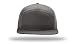 Richardson 168 168P Hat 7-Panel Trucker Cap Hi-Pro Snapback Cap Camo Hat Adjustable Baseball Hat Blank Hat Bulk Hats - Charcoal