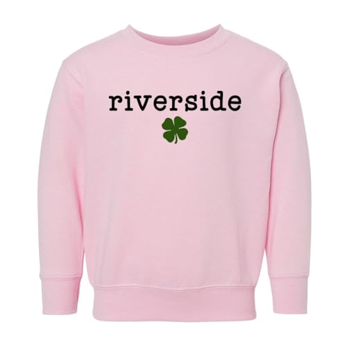 Riverside Shamrock Kids Sweatshirt Toddler 3T Pink